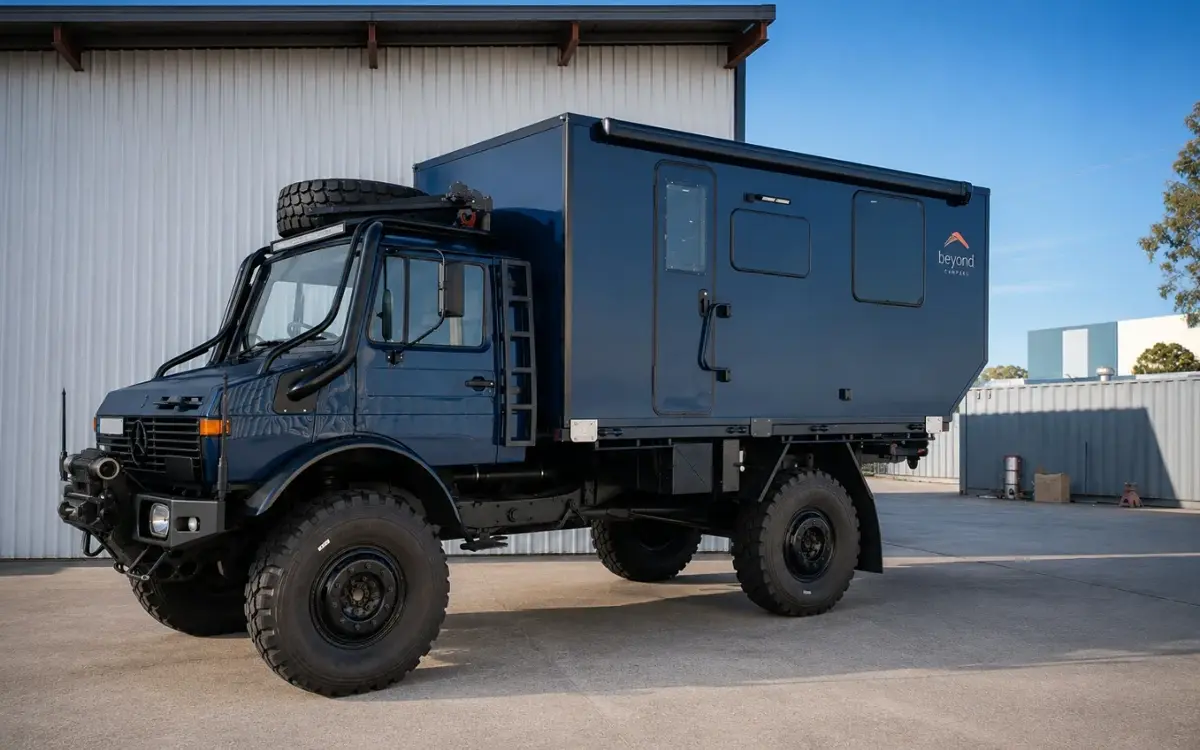 Beyond RV Expedition Vehicles — Isuzu NPS builds
