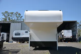 3.5m DIY Camper Box with Cabover and Underfloor Storage — view 5