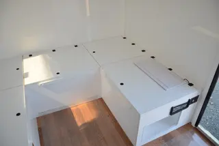 3.5m DIY Camper Box with Cabover and Underfloor Storage — view 10
