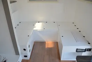 3.5m DIY Camper Box with Cabover and Underfloor Storage — view 11