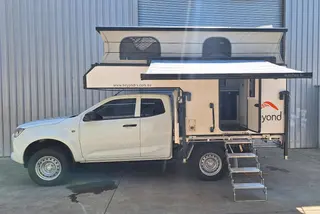 7ft Electric Pop-Top Slide-On Camper — view 1