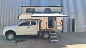 7ft Electric Pop-Top Slide-On Camper — view 2