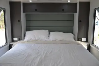 Blue Unimog Overlander Camper — view 3