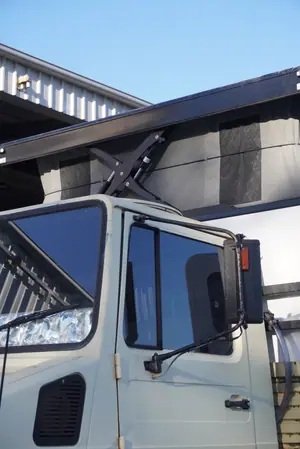 Empty DIY Unimog Camper Box — view 3