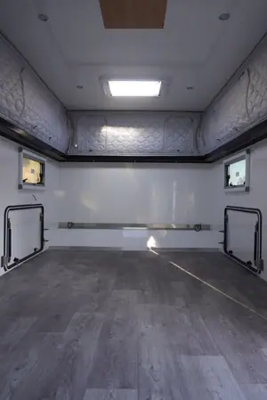 Empty DIY Unimog Camper Box — view 11