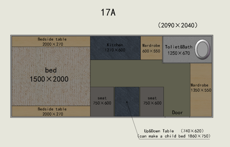 Q-17A1-H FLOOR PLAN